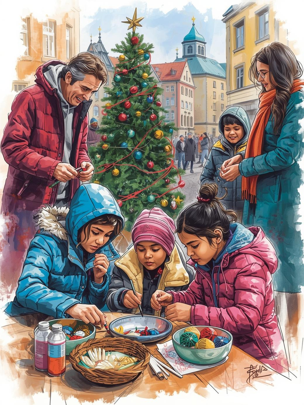 Symbolbild Weihnachten - KI-generiert